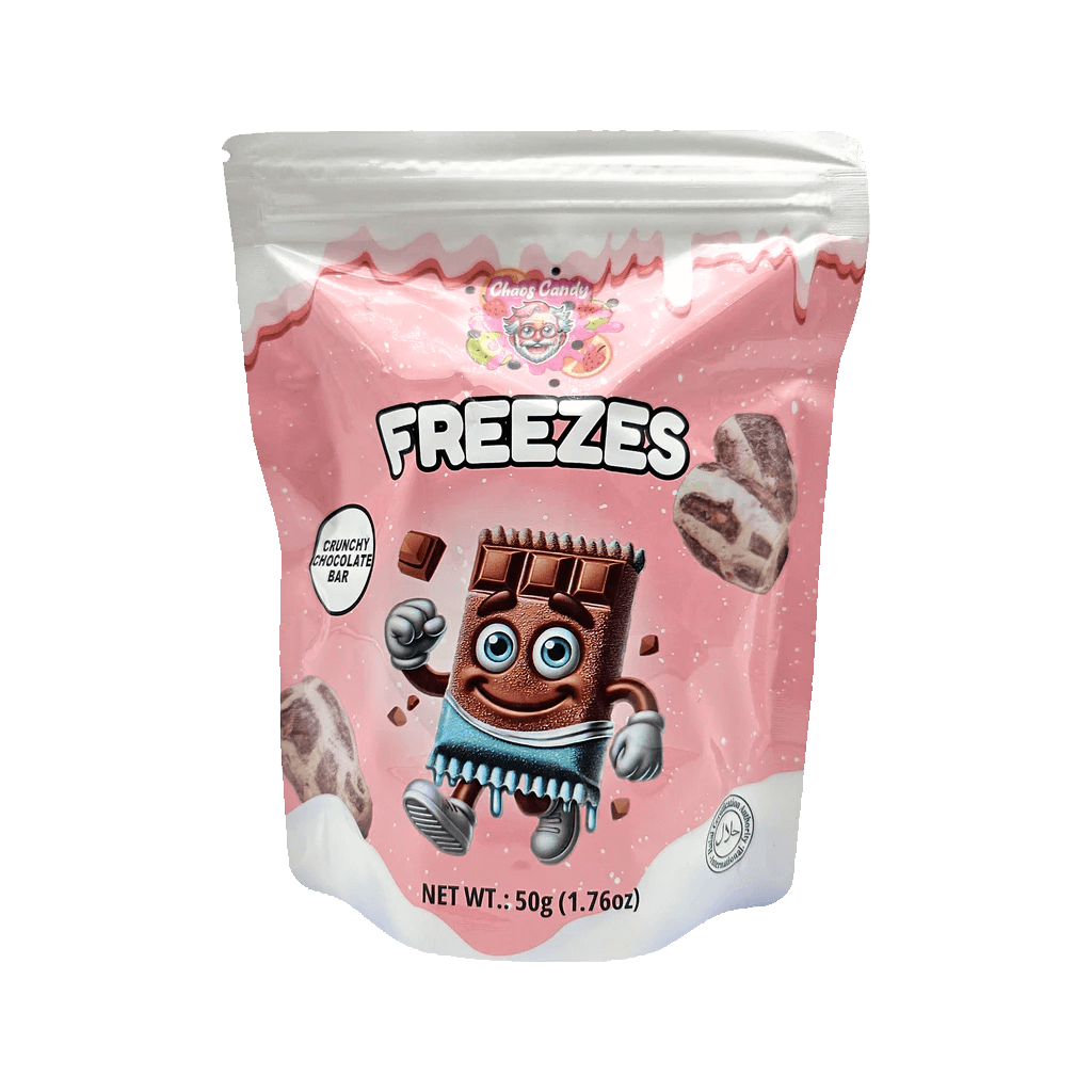 Chaos Candy Freezes Crunchy Chocolate 50g