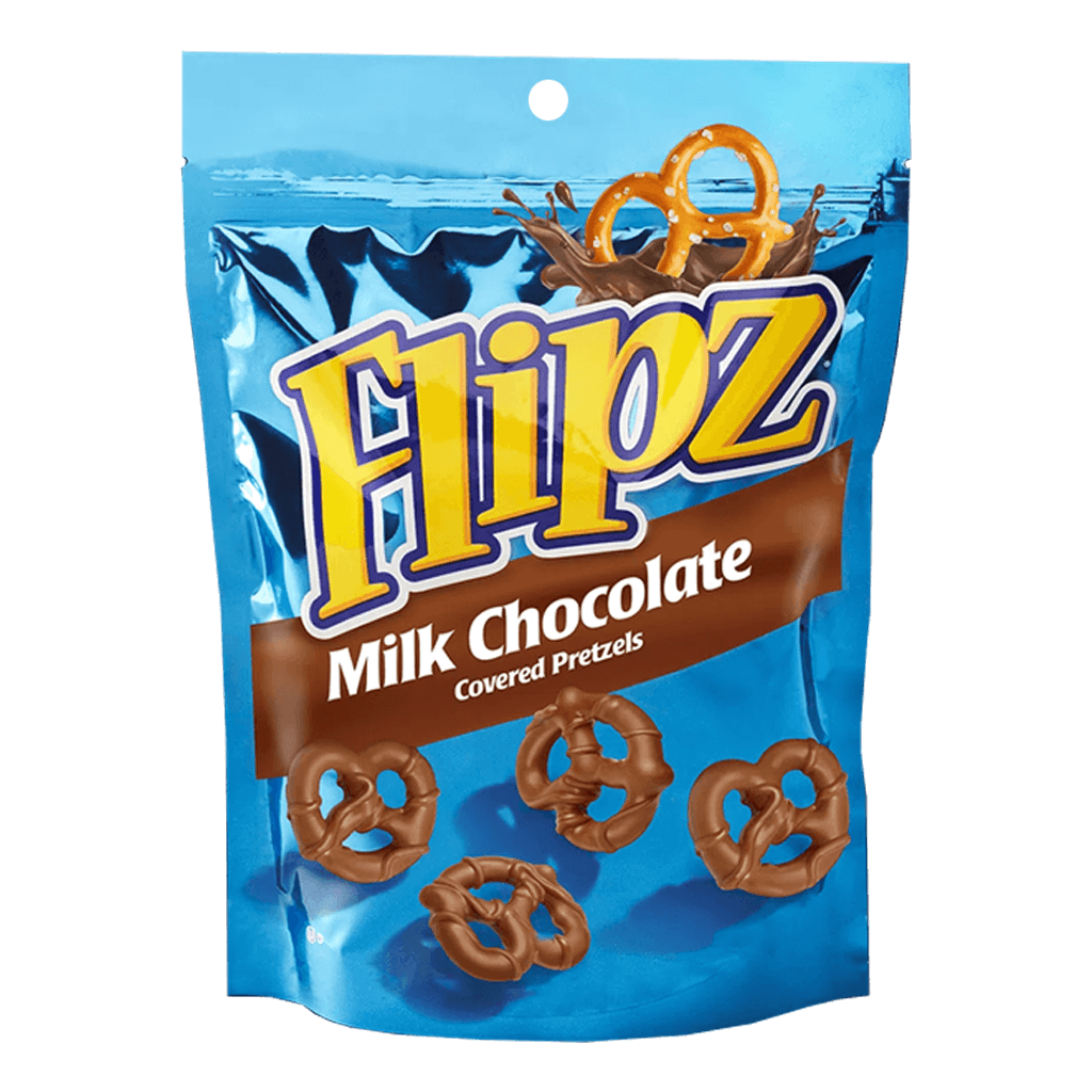 Flipz Milk Chocolate Pretzels 90g