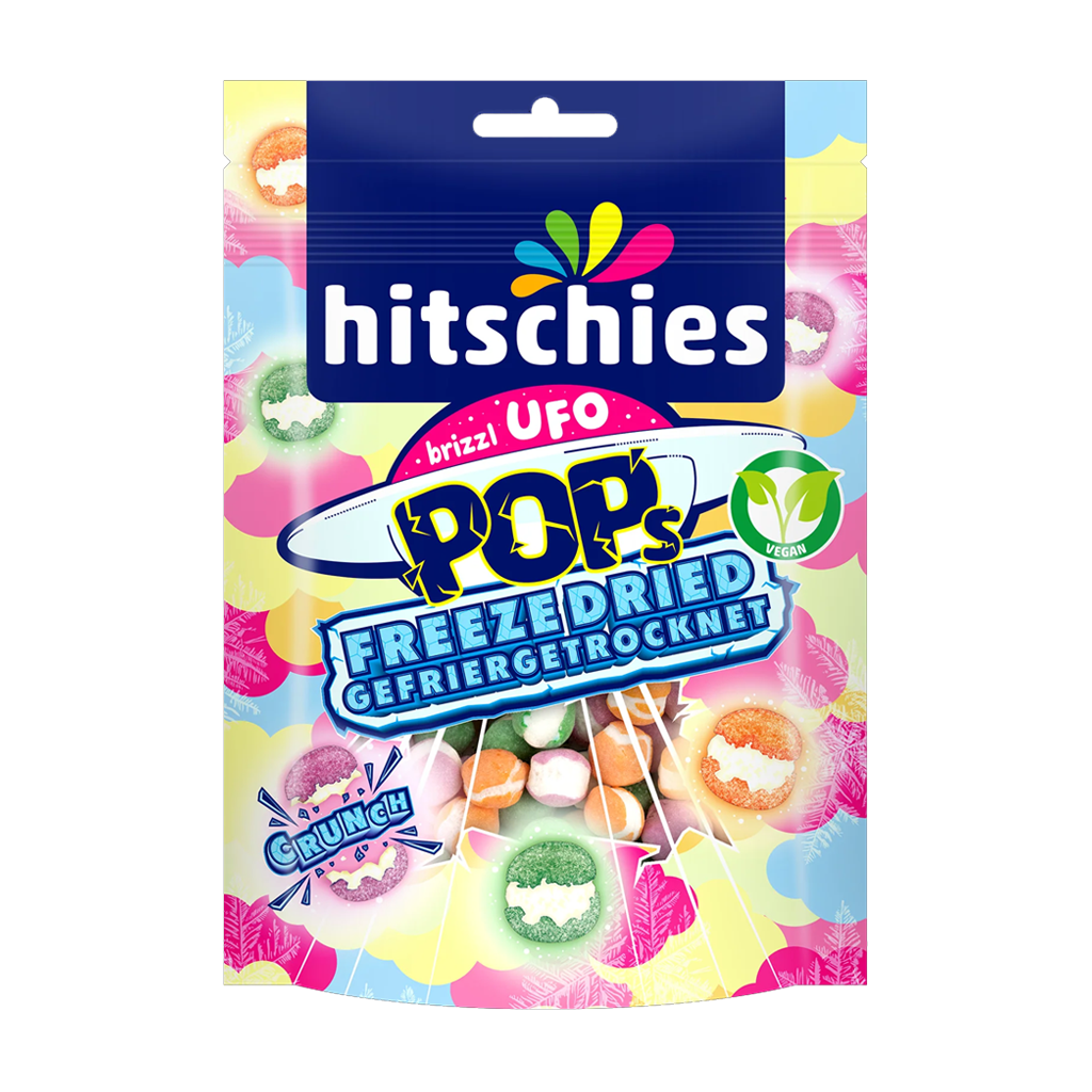 Hitschies brizzl UFO POPs (Freeze Dried) 50g