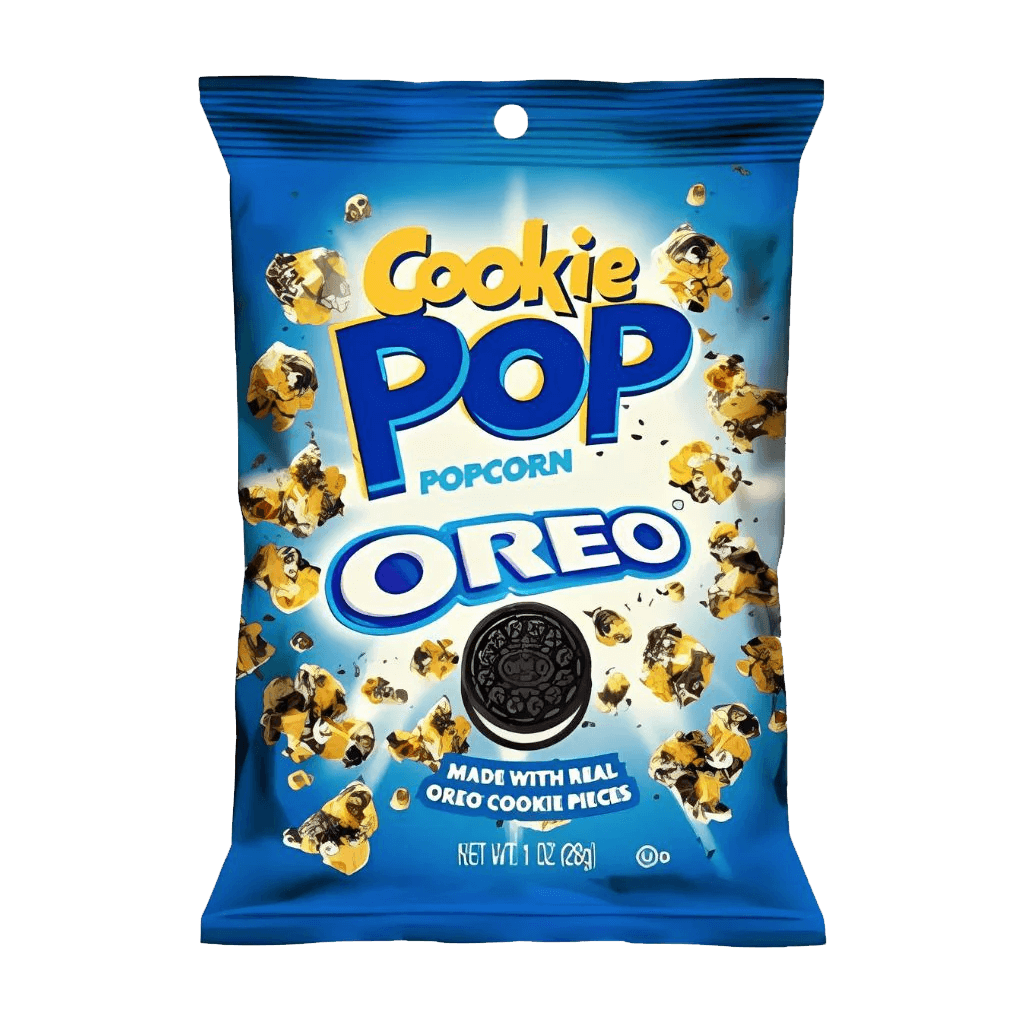 candy pop popcorn oreo