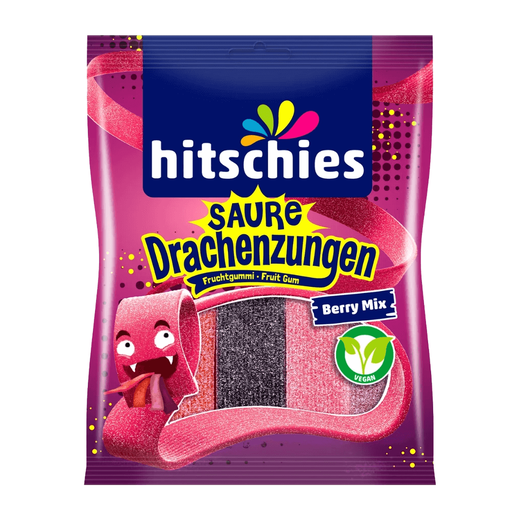 Hitschies Saure Drachenzunge Berry Mix 125g