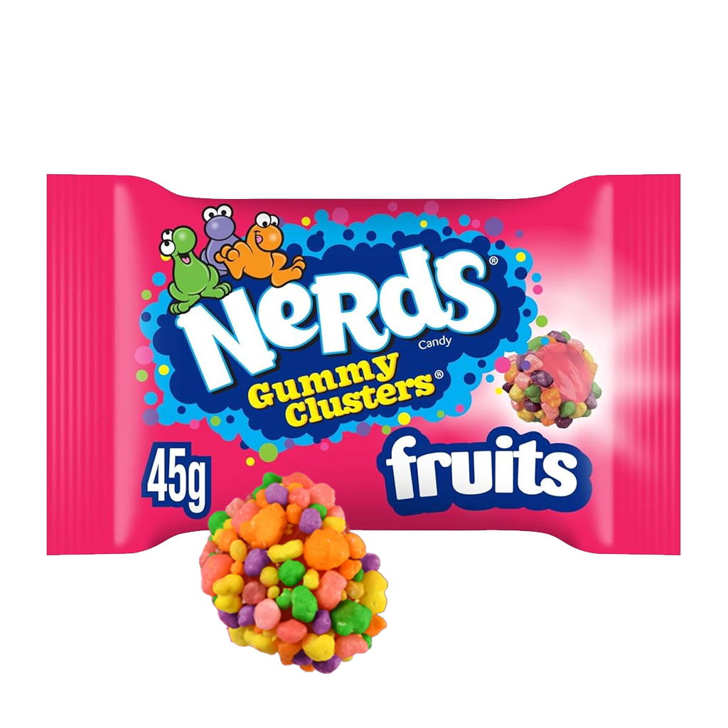 nerds gummy clusters fruits