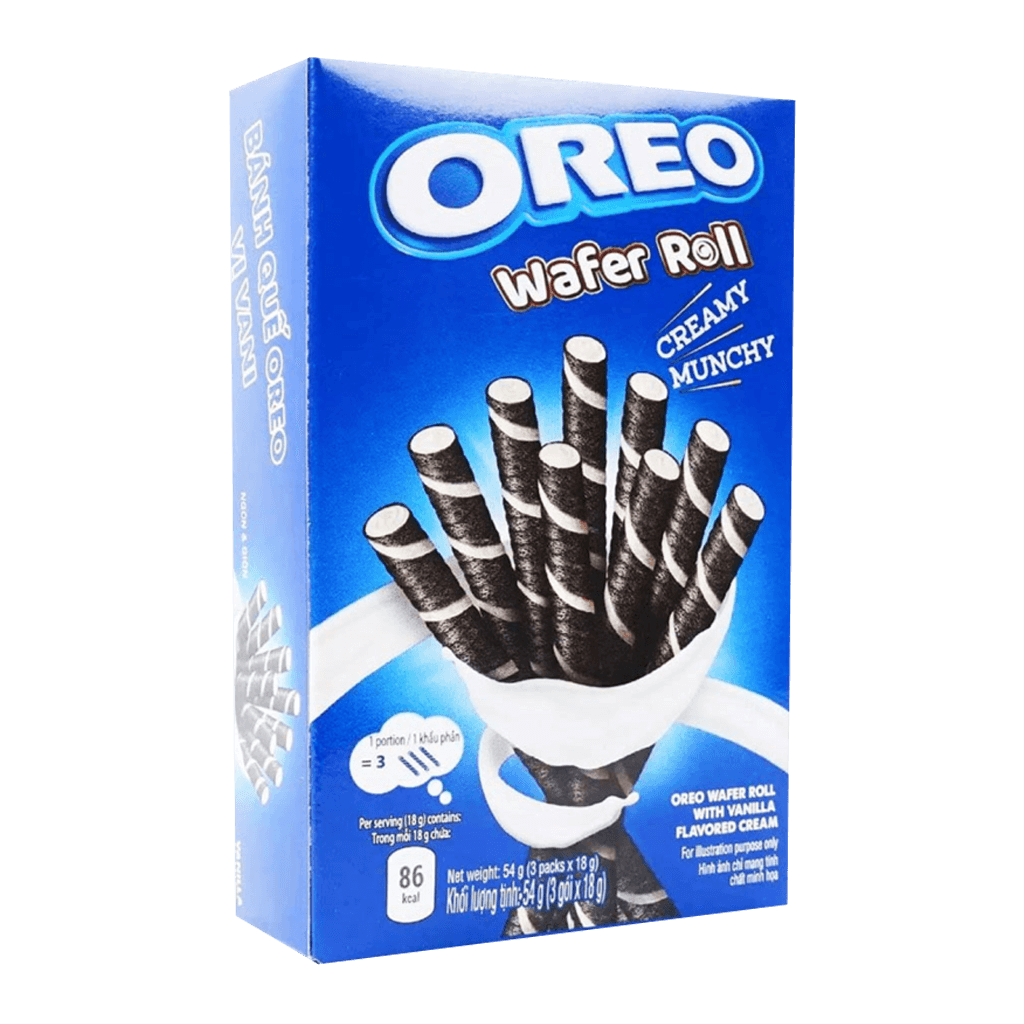 Oreo Wafer Roll Vanilla 54g
