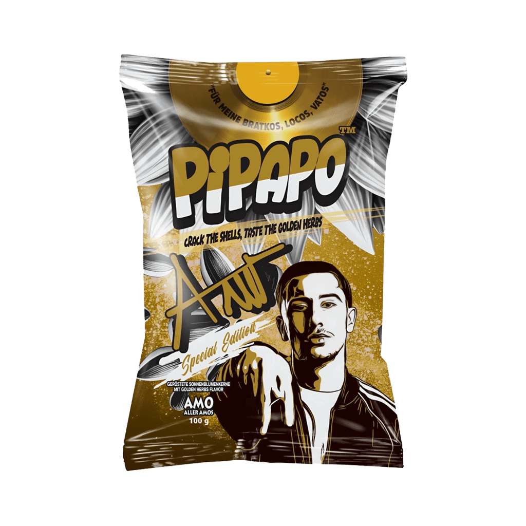 Pipapo Sonnenblumenkerne Gold Herbs 100g