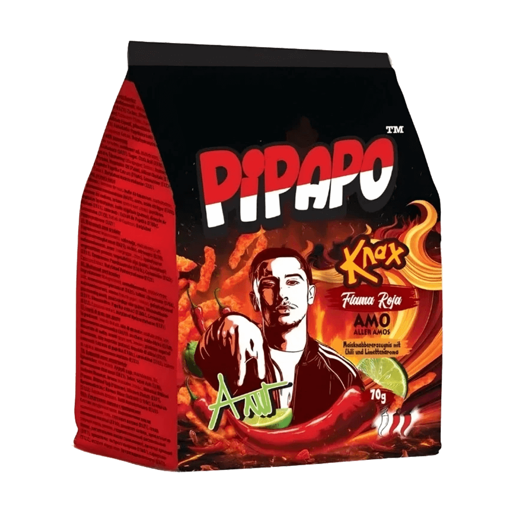 Pipapo Knax Flama Roja Rot 70g