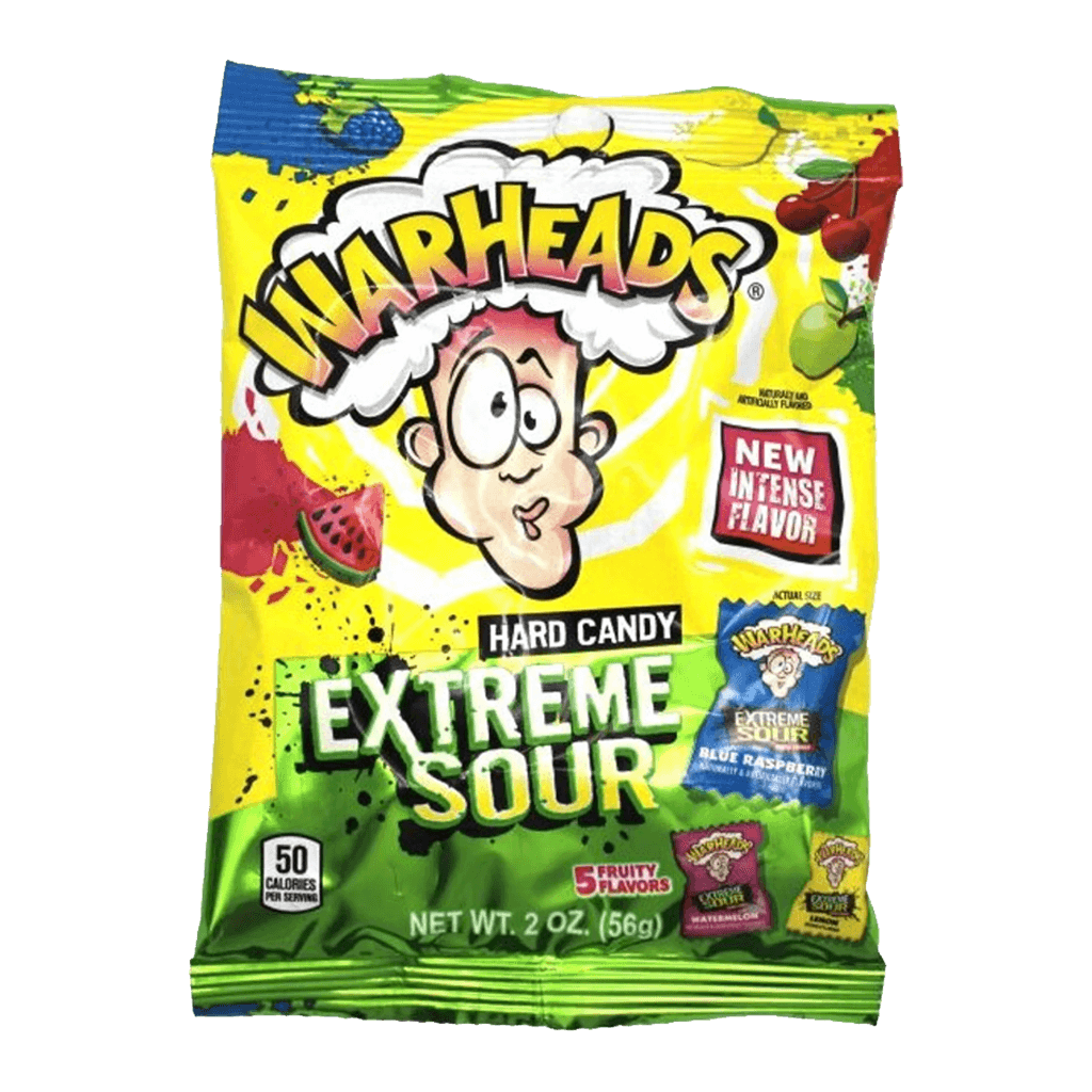 Warheads Extreme Sour Hard Candy 56g