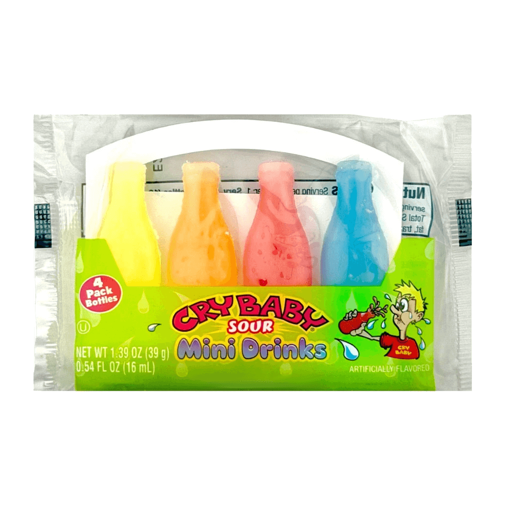 Nik L Nip Wax Candy Bottles (Cry Baby Sour) 39g