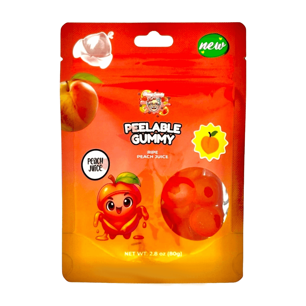 Chaos Candy Peelable Gummy Peach 80g