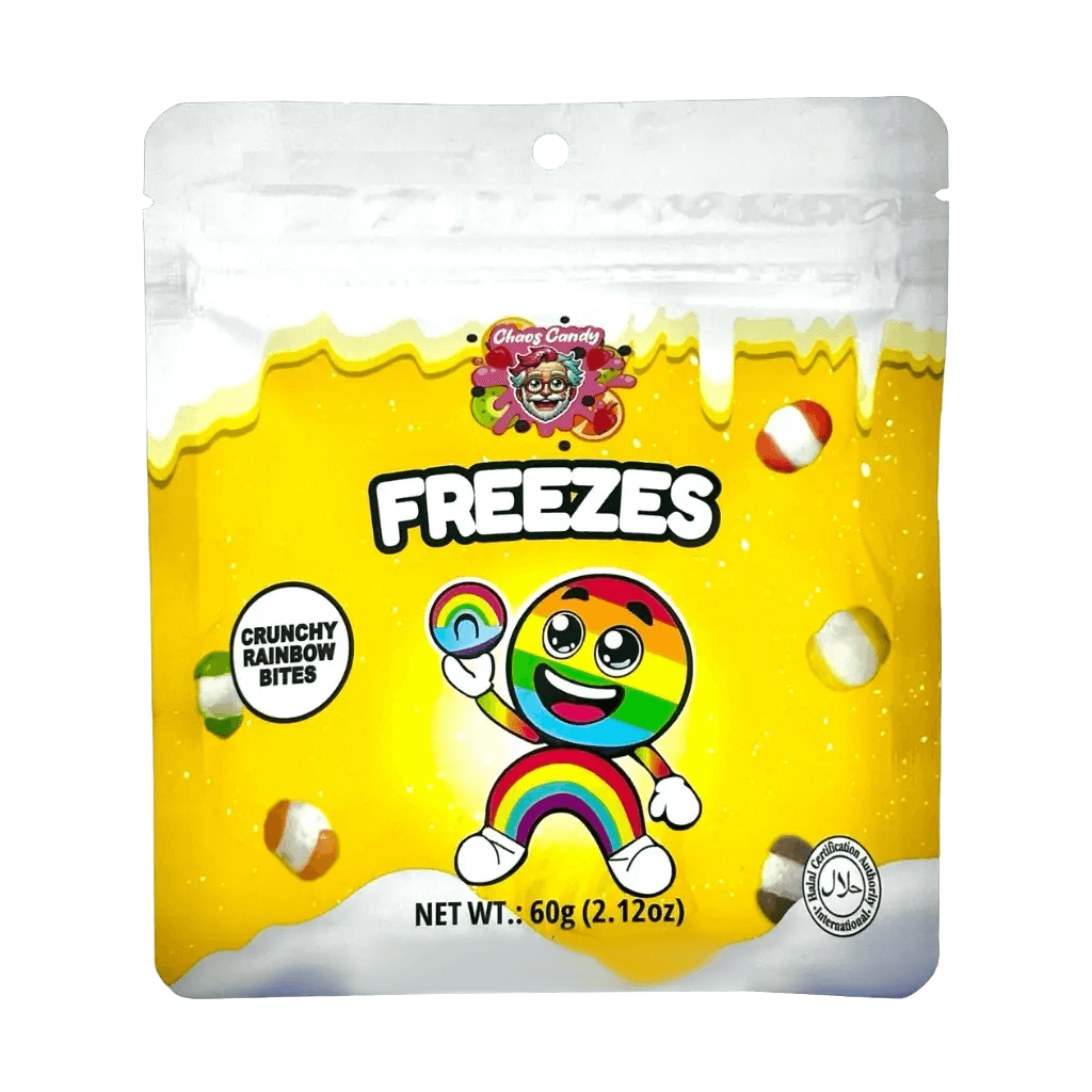 Chaos Candy Freezes Crunchy Rainbow Bites 60g