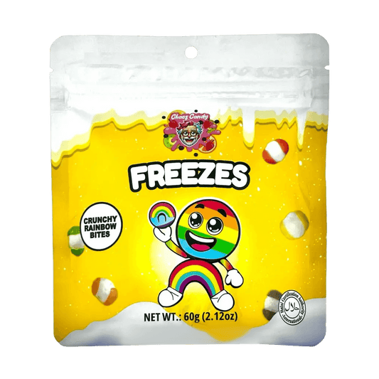 Chaos Candy Freezes Crunchy Rainbow Bites 60g