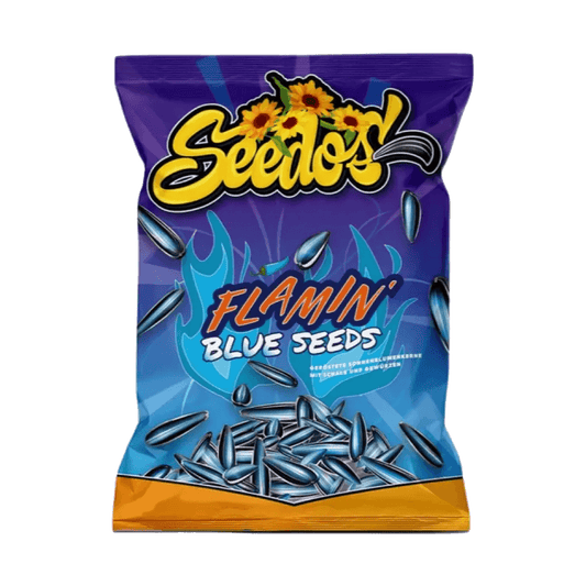 Seedos Sonnenblumenkerne (Flamin' Blue) 100g