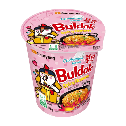 Buldak Carbonara Ramen Noodles Cup 80g