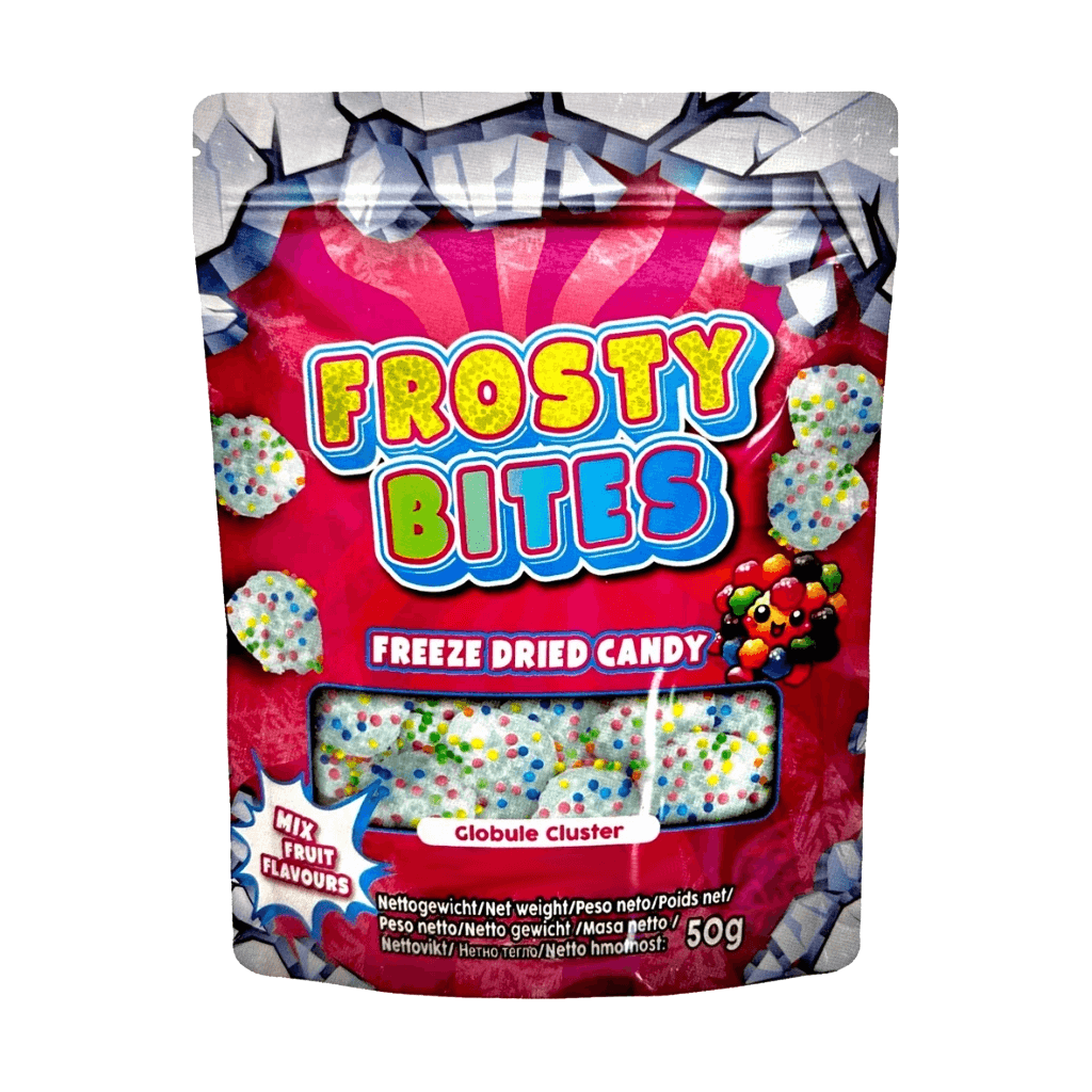 Frosty Bites Globule Cluster Pink (Freeze Dried) 50g