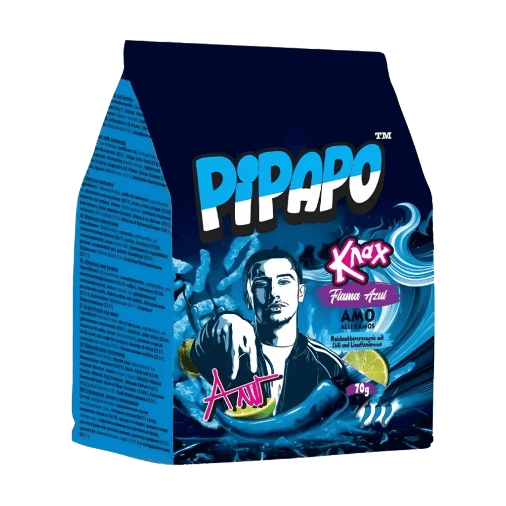 Pipapo Knax Flama Azul Blau 70g