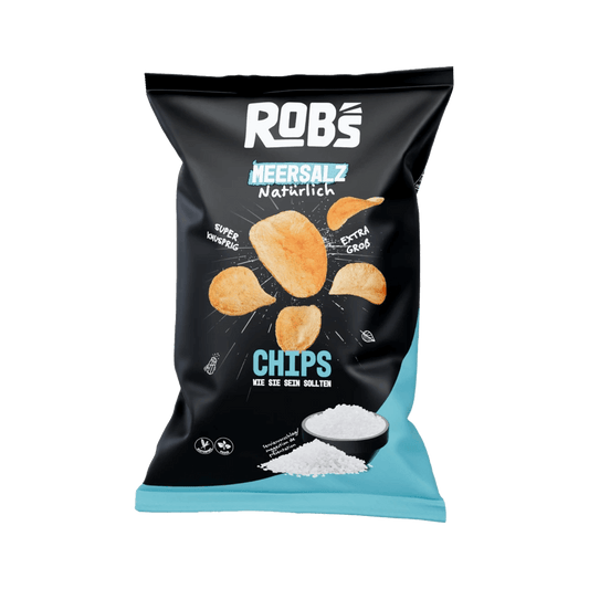 ROB's Chips Kesselchips Meersalz 45g