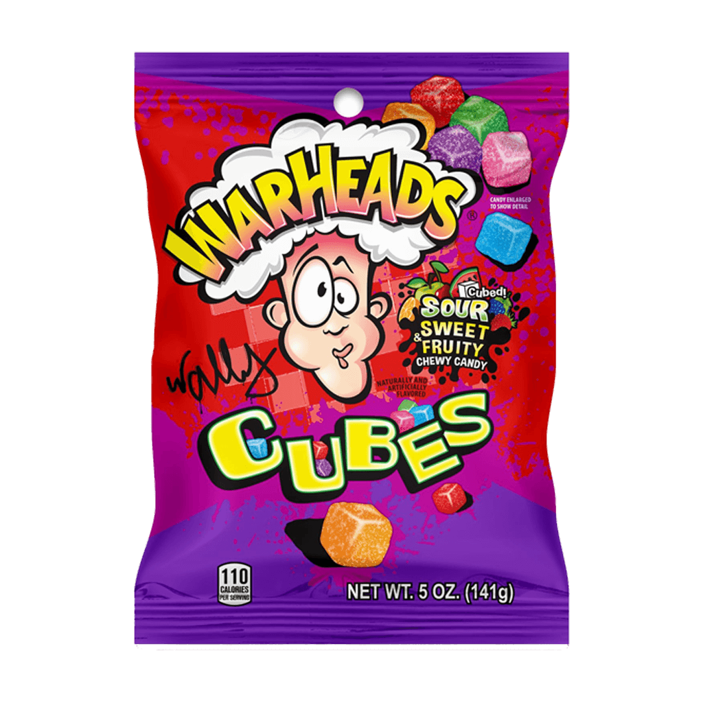 Warheads Chewy Cubes 141g