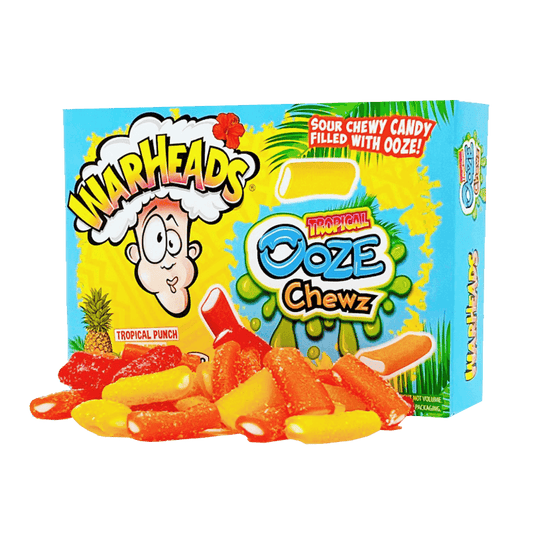 Warheads Ooze Chewz Tropical 85g